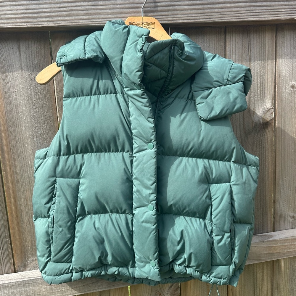 Lululemon Wunder Puff Vest Teal size 6